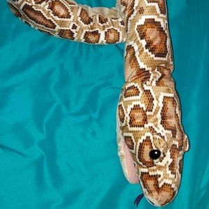 Large stuffed animal snake